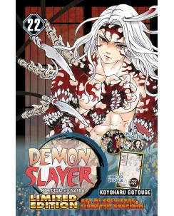 Demon Slayer 22 Kimetsu no Yaiba VARIANT LIMITED di Gotouge ed.Star Comics NUOVO