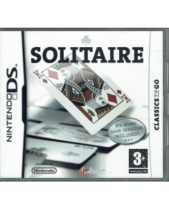 Videogioco Nintendo DS Solitaire classic to GO ITA B38