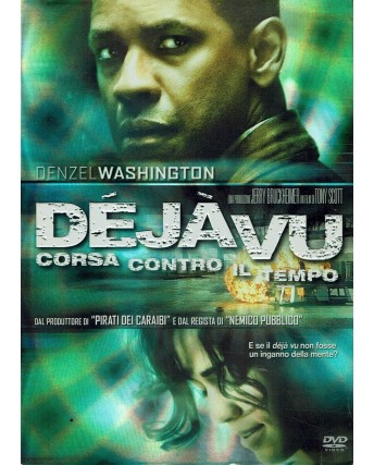 DVD Deja vu  Corsa contro il tempo SLIPCASE Denzel Washington ITA usato B08