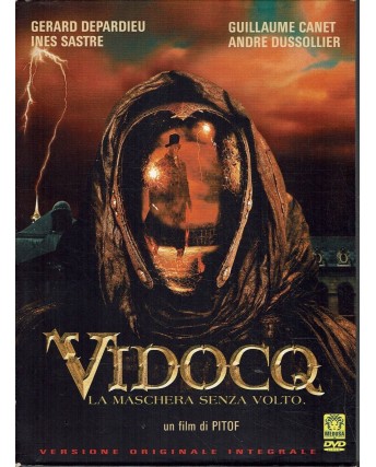 DVD Vidocq La maschera senza volto slipcase con Depardieu ITA usato B08