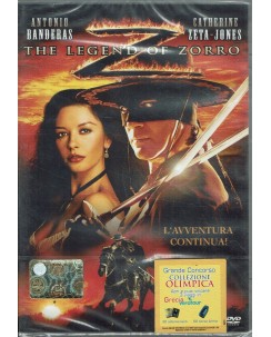 DVD Legend Of Zorro con Banderas Zeta Jones ITA NUOVO B38