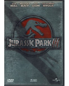 DVD Jurassic park III con Tea Leoni ITA usato B38