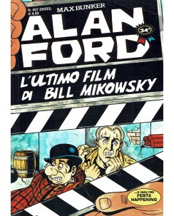 Alan Ford n. 407 l'ultimo film di bill Mikowsky di Max Bunker ed. Max Bunker
