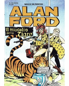 Alan Ford n. 416 il miagolio della tigre di Max Bunker ed. Max Bunker
