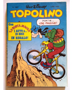 Topolino n.1667 * 8 novembre 1987 * Walt Disney - Mondadori