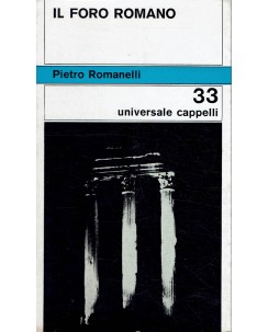 Pietro Romanelli : il Foro Romano ed. Universale Cappelli A45