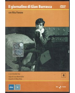 DVD Il Giornalino di Gian Burrasca 4 con Rita Pavone Rai Trade ITA USATO B08