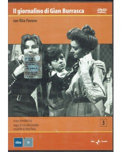 DVD Il Giornalino di Gian Burrasca 3 con Rita Pavone Rai Trade ITA USATO B08