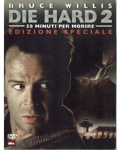 DVD die hard2 58 minuti per morire con Bruce Willis ed. SPECIALE ITA usato B08
