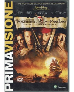 DVD Pirati Dei Caraibi la Maledizione Della Prima Luna editoriale ITA usato B08