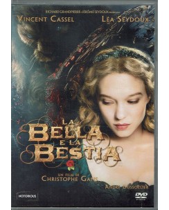 DVD LA BELLA E LA BESTIA film con Vincent Cassell ITA usato B08