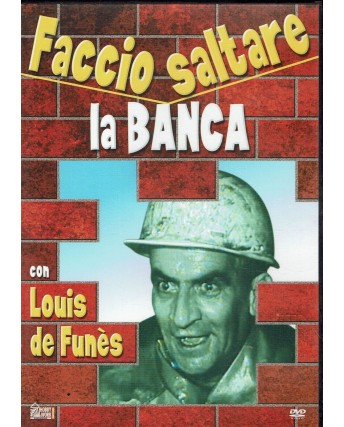 DVD Faccio Saltare La Banca con Louis de Funes editoriale ITA usato B08