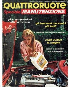 Quattroruote Speciale Manutenzione 1979 ed. Domus FF00