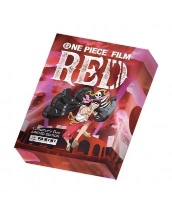 ONE PIECE FILM RED Collector’s box Limited Edition NUOVO ed. Panini GD05