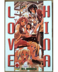 Love Hina n. 9 di Ken Akamatsu Negima ed. Planet Manga