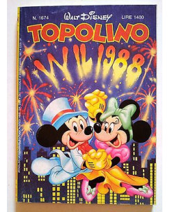 Topolino n.1674 * 27 dicembre 1987 * Walt Disney - Mondadori