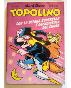 Topolino n.1675 * 3 gennaio 1988 * Walt Disney - Mondadori