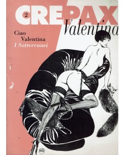 Crepax : Valentina  2 2 storie ed. Blue Press FU13