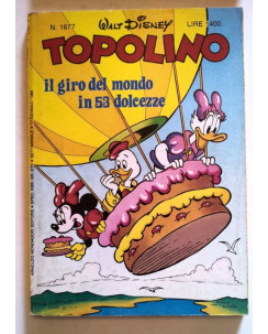 Topolino n.1677 * 17 gennaio 1988 * Walt Disney - Mondadori