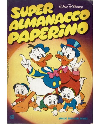 Super Almanacco Paperino n. 1 dicembre 1976 ed. Mondadori FU16