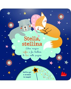 Stella stellina libro magico soffia e fai brillare ed. Gallucci B48
