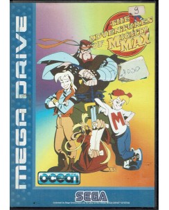 Videogioco SEGA MEGA DRIVE adventures of Mighty Max ORIGINALE libretto B10