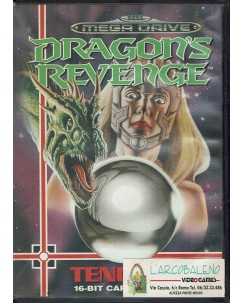Videogioco SEGA MEGA DRIVE Dragon's Revenge ORIGINALE libretto B10