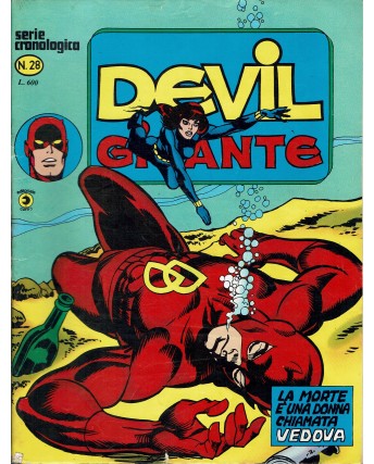 Devil Serie Cronologica n. 24 - Serie Gigante * ed. Corno FU03