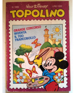 Topolino n.1685 * 13 marzo 1988 * Walt Disney - Mondadori