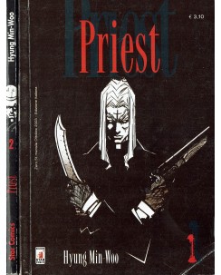 Priest 1/2 seq. COMPLETA di Hyung Min Woo ed. Star Comics SC08