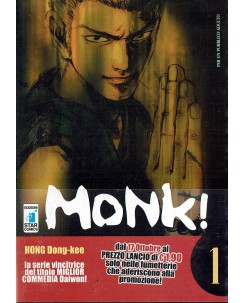 Monk! n. 1 di Hong Dong-kee con FASCETTA ed. Star Comics