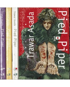 Pied Piper 1/4 serie COMPLETA di Trawar Asada ed. D Books SC04