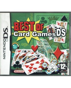 Videogioco Nintendo DS best of card games 12+ USATO ITA B33