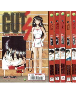 Gut's il principe del tennis 1/6 serie COMPLETA di Jun Fudo ed. Play Press SC04