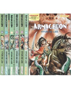Armagedon 1/7 serie COMPLETA di Hyun Se Lee ed. Comic Art SC08