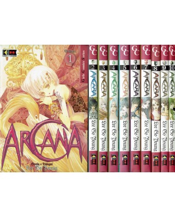 Arcana 1/11 serie COMPLETA di Lee Go Young ed. Flashbook SC04