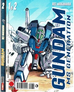 Gundam Ms Generation 1/2 serie COMPLETA di Rei Nakahara ed. Panini SC04