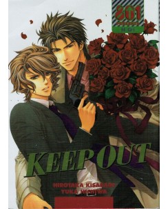 Keep Out YAOI volume UNICO di Kisaragi ed. Magic Press