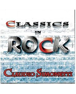 CD Claudio Simonetti Classics in Rock 14 tracce BMG 1997 B48