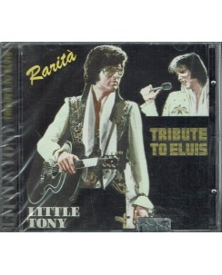 CD Little Tony Tribute to Elvis Rarita' BLISTERATO Joker Saar 1999 14 tracce B48