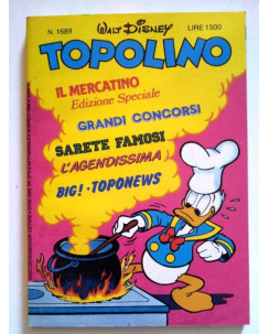 Topolino n.1689 * 10 aprile 1988 * Walt Disney - Mondadori