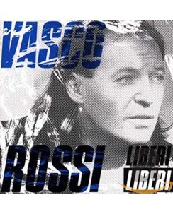CD Vasco Rossi Liberi Liberi EMI 1989 8 tracce B13