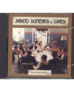 CD Sabato domenica e lunedi' colonna sonora BMG 1990 20 tracce B13