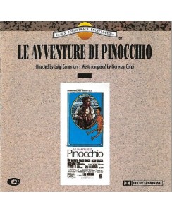 CD Le Avventure Di Pinocchio Music by Fiorenzo Carpi CAM 1991 1 tracce B13