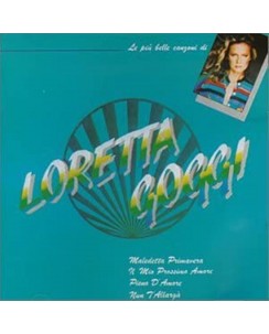 CD Loretta Goggi Le Piu' Belle Canzoni Warner 1989 10 tracce  B13