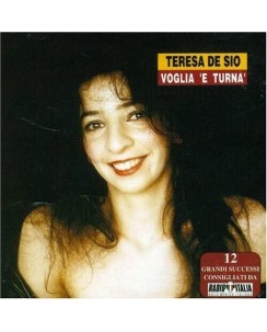 CD Teresa de Sio  Voglia 'E Turna' PolyGram 1992 12 tracce B13