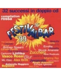 CD Festivalbar Rosso '99 2 CD Universal 1999 32 tracce B27