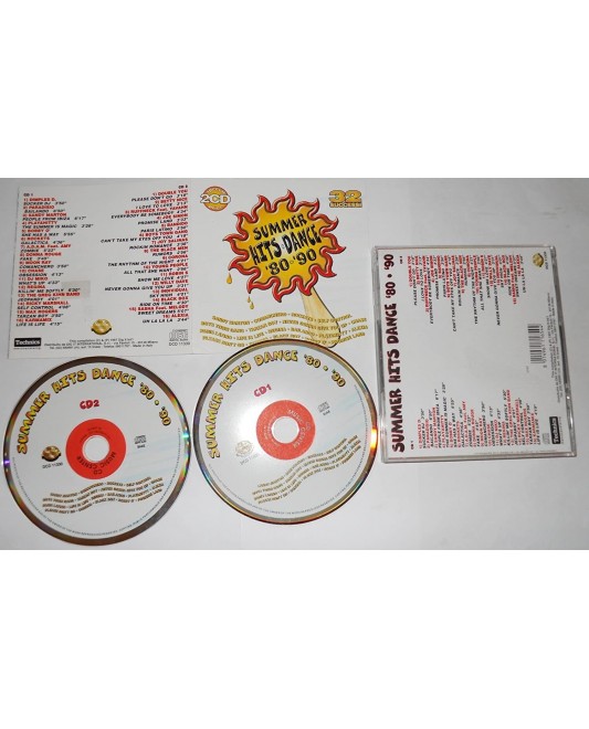 CD Summer Hits Dance '80 '90 2 CD Dig It Int. 1997 32 tracce B27