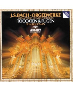 CD J. S. Bach Orgelwerke Toccaten and Fugen Archiv Production Polydor 1984 B27