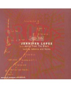 CD JLO Jennifer Lopez Jenny from the Block Sony 2002 SINGOLO B27